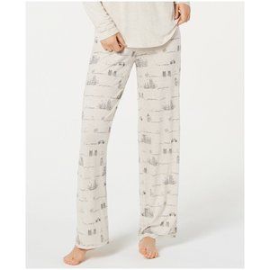 Jennifer Moore Printed Knit Pajama Pants